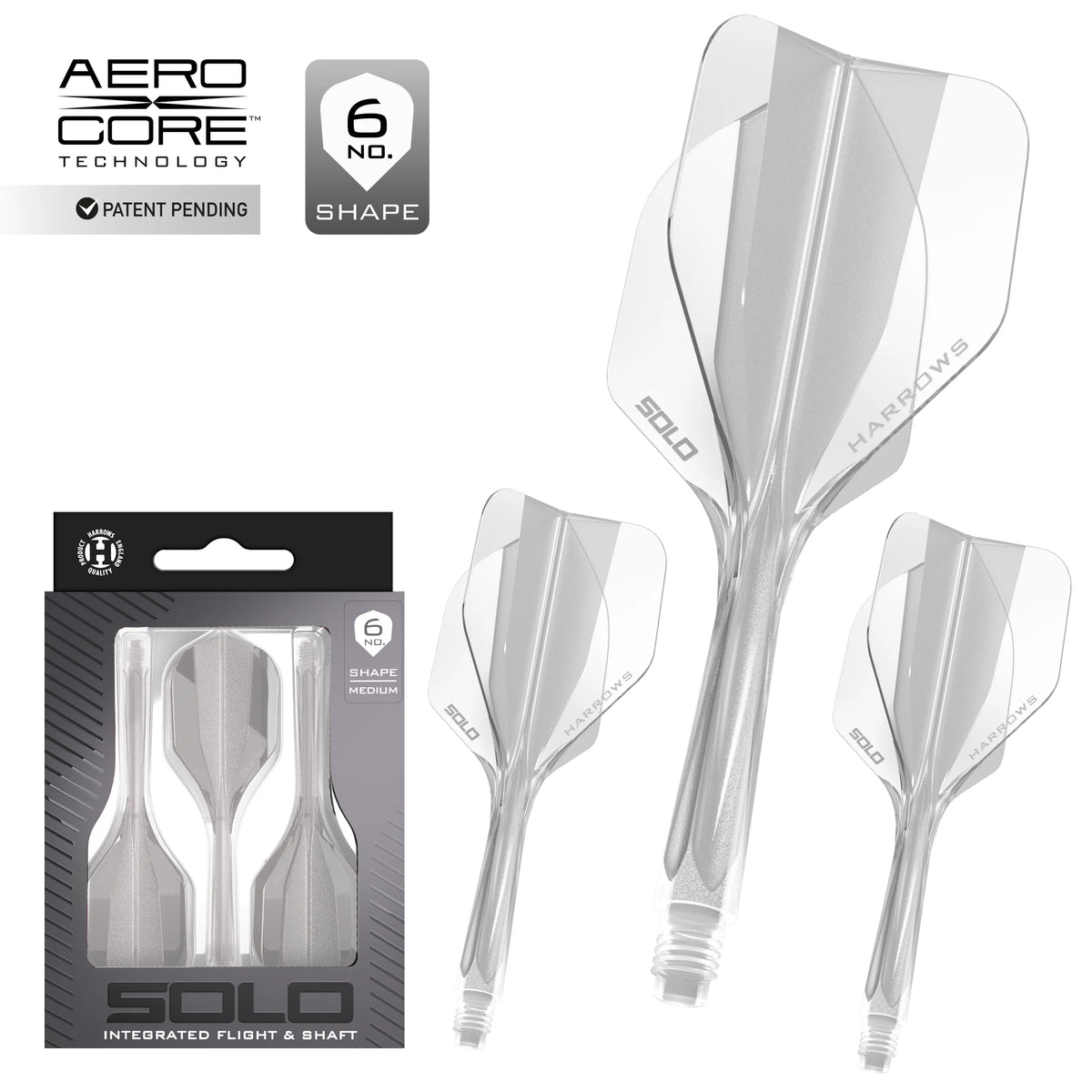 Solo: Integrated Flight and Shaft - Clear - Medium