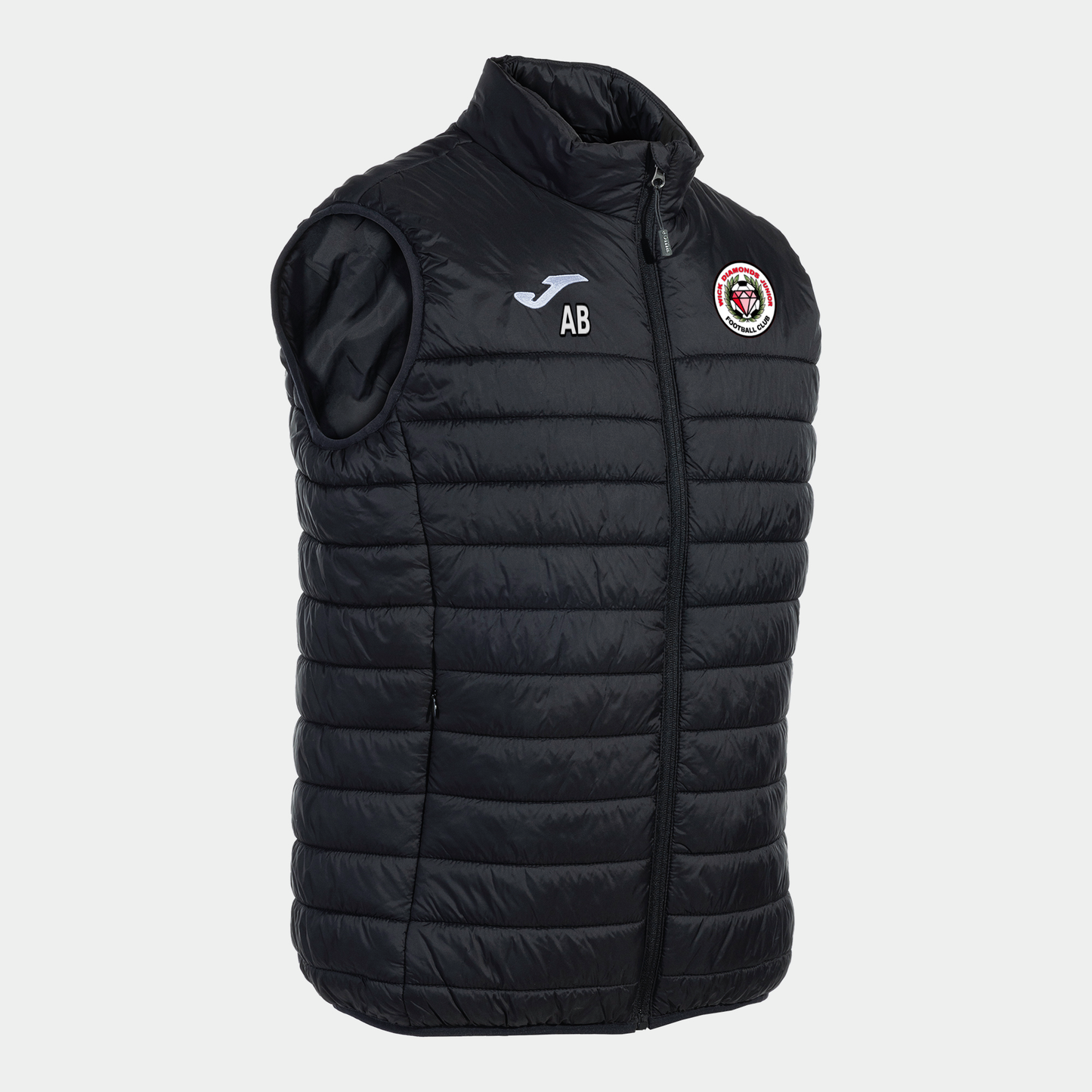 Wick Dynamos // Diamonds Adults Joma Urban V Padding Vest - Black