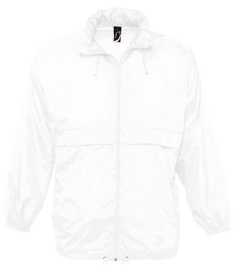 Bowls White Windbreaker Jacket