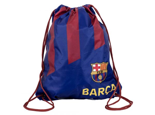 Barcelona Stripe Draw String Gym Bag