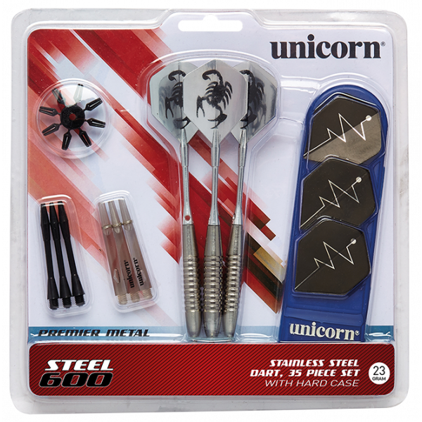 Unicorn STEEL 600 Darts Starter set