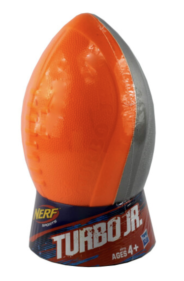 nerf turbo american football jnr