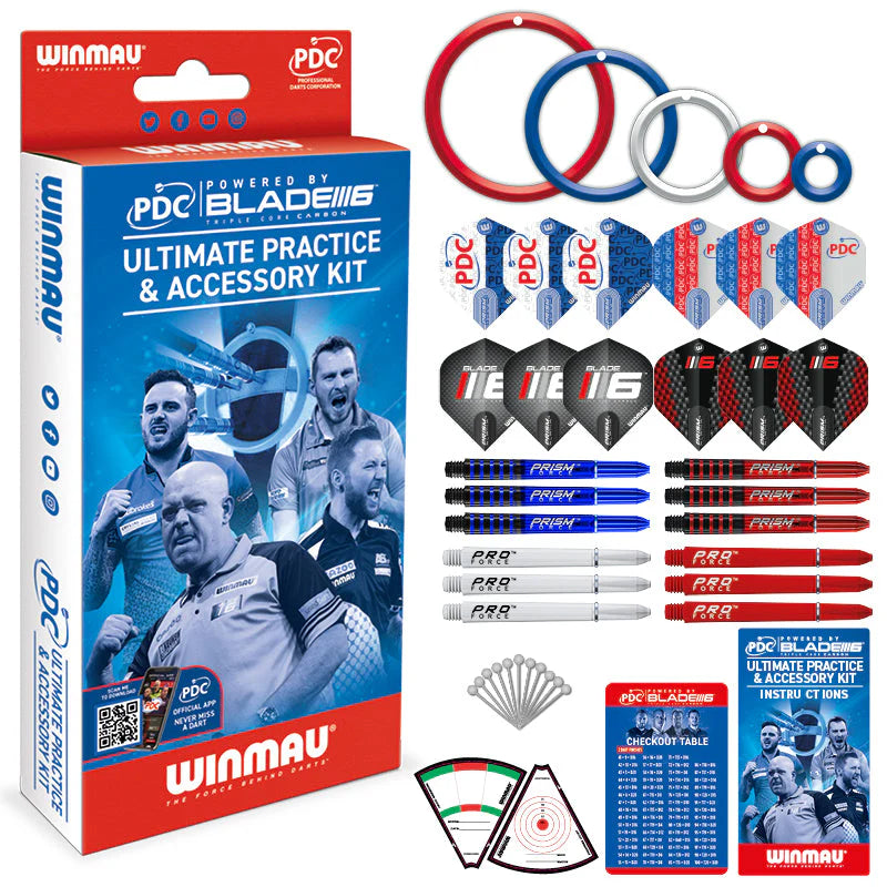 Winmau Darts PDC Ultimate Practice & Accessory Kit