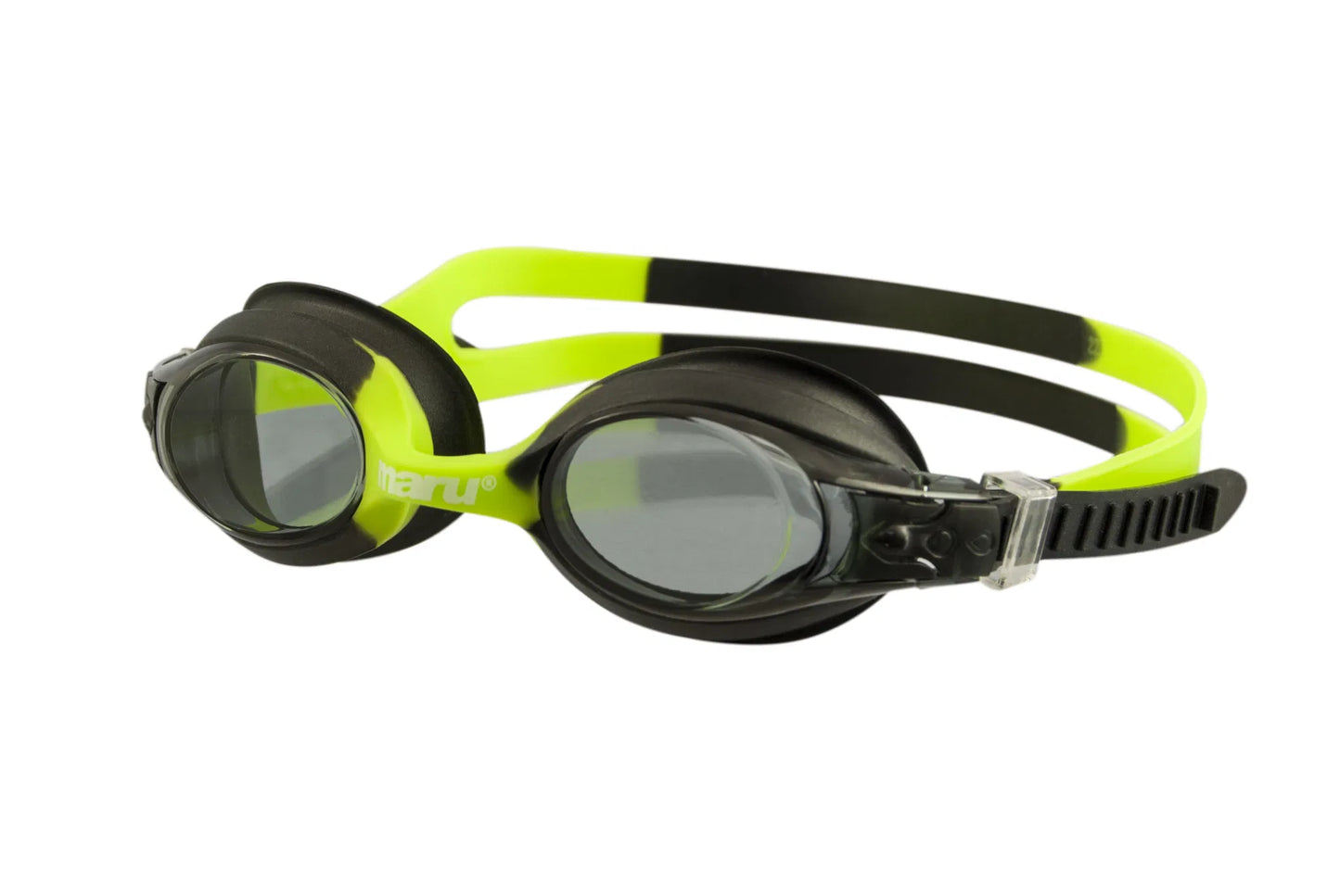 Maru Swimming Sprite Anti-Fog Junior Goggles - Black/Green