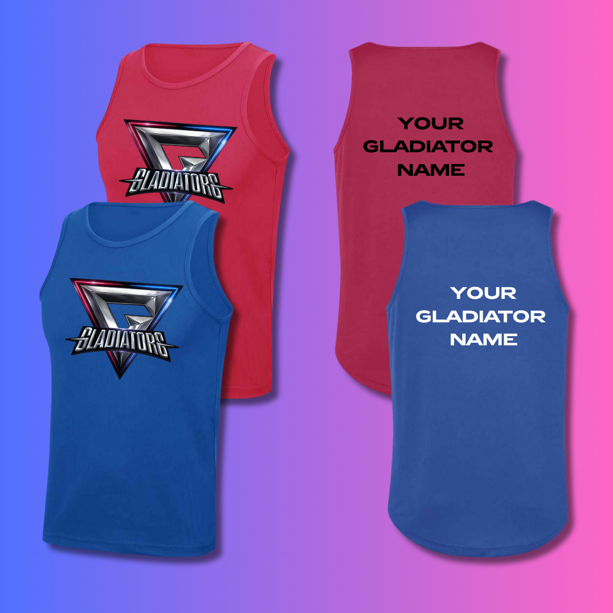 Custom Gladiators Fancy Dress Vest – Personalised Stag, Hen & Party Gear!