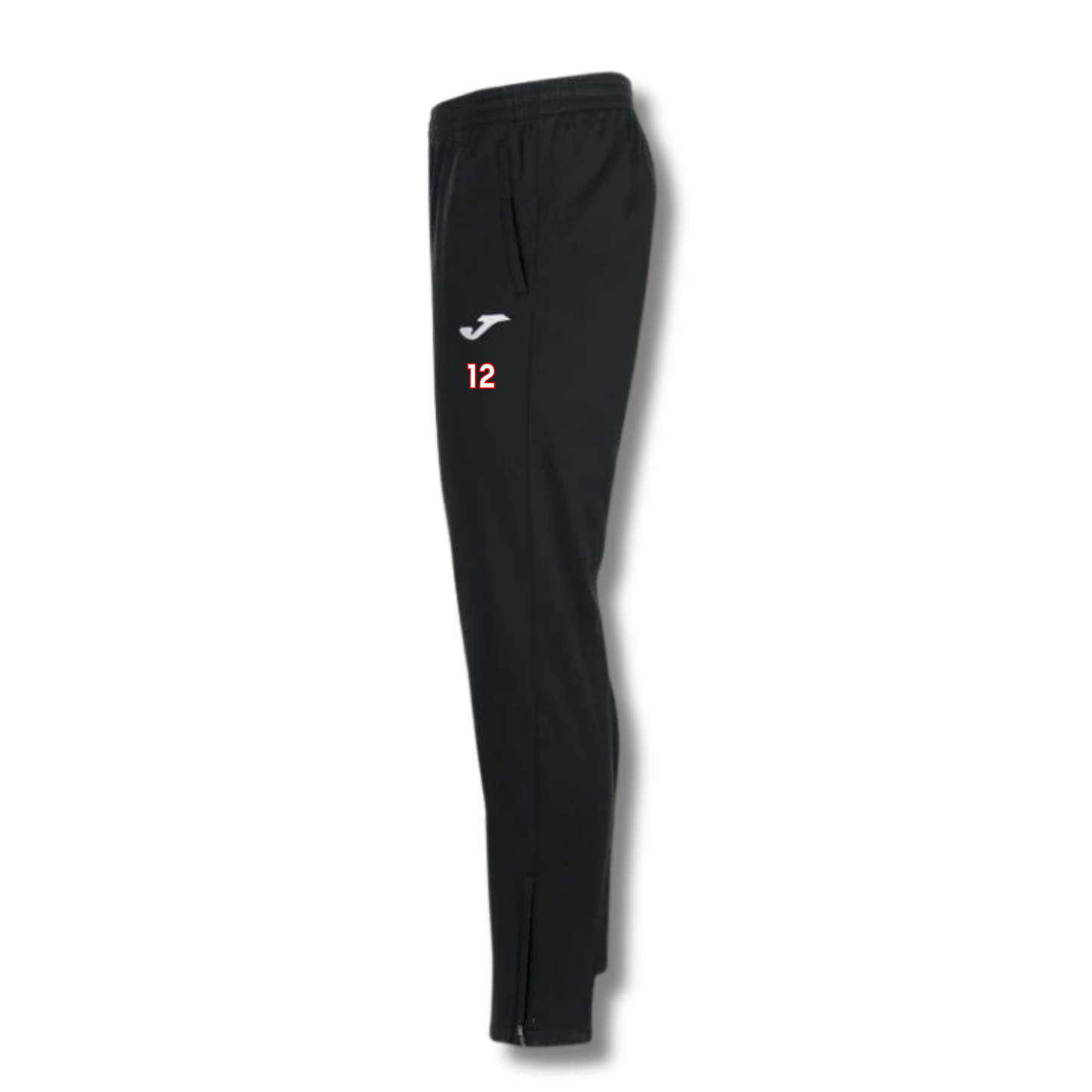 Arun Womens Walking Football - Joma Elba Track Pants – Black