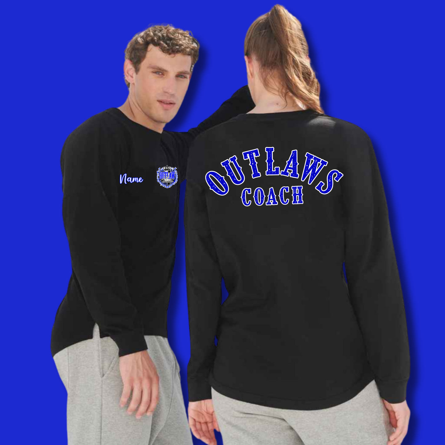 Outlaw Allstars COACH Cheer Spirt Jersey