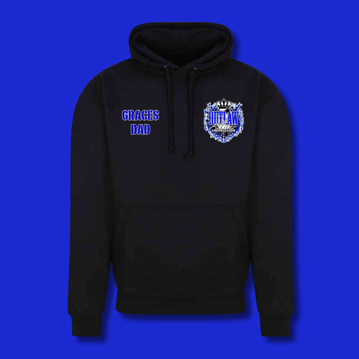 Outlaw Allstars CHEER DAD Hoodie