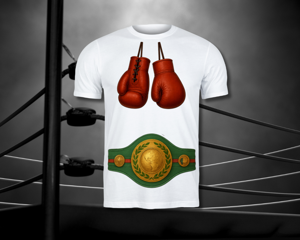 Boxer World Champion Fancy Dress T-Shirt – Step Into the Ring in Style!