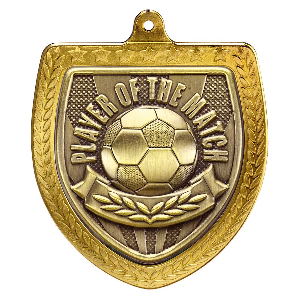 Cobra Football Player of the Match Medal