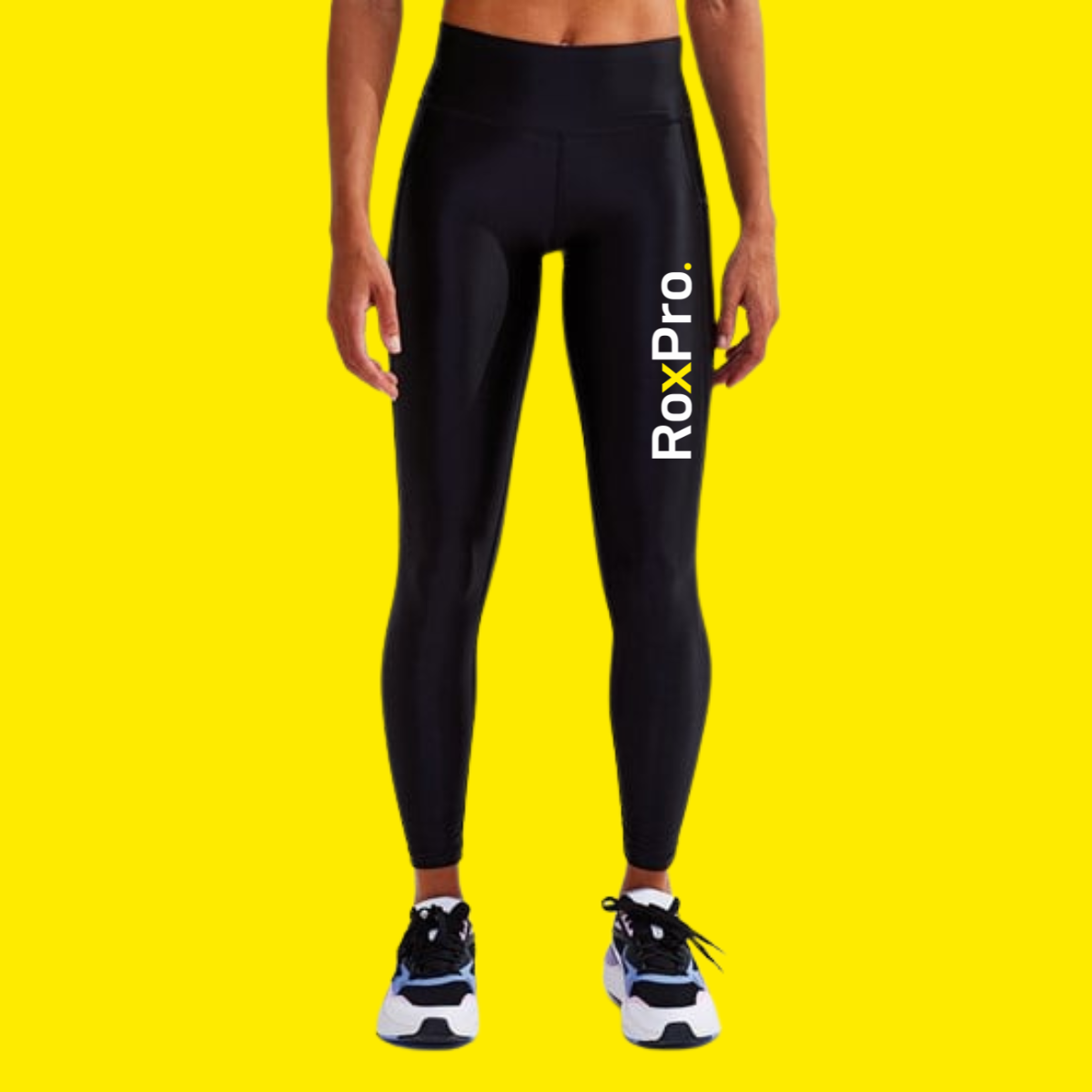 RoxPro High-Shine Women's Leggings Designed for HYROX athletes