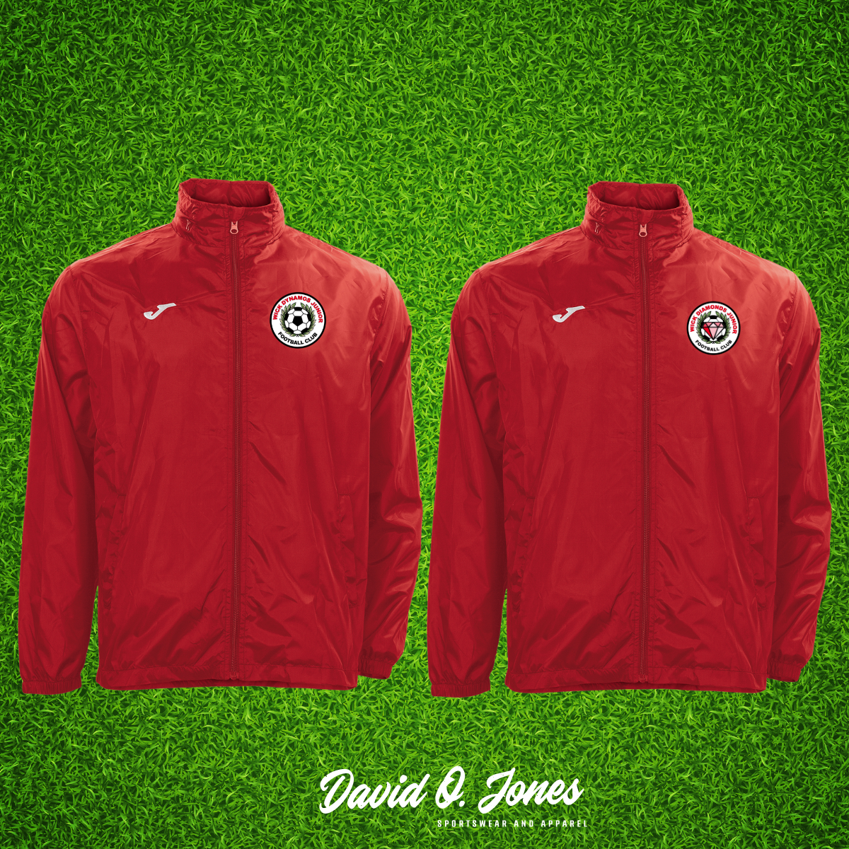Wick Dynamos // Diamonds Joma Adult Rain Jacket