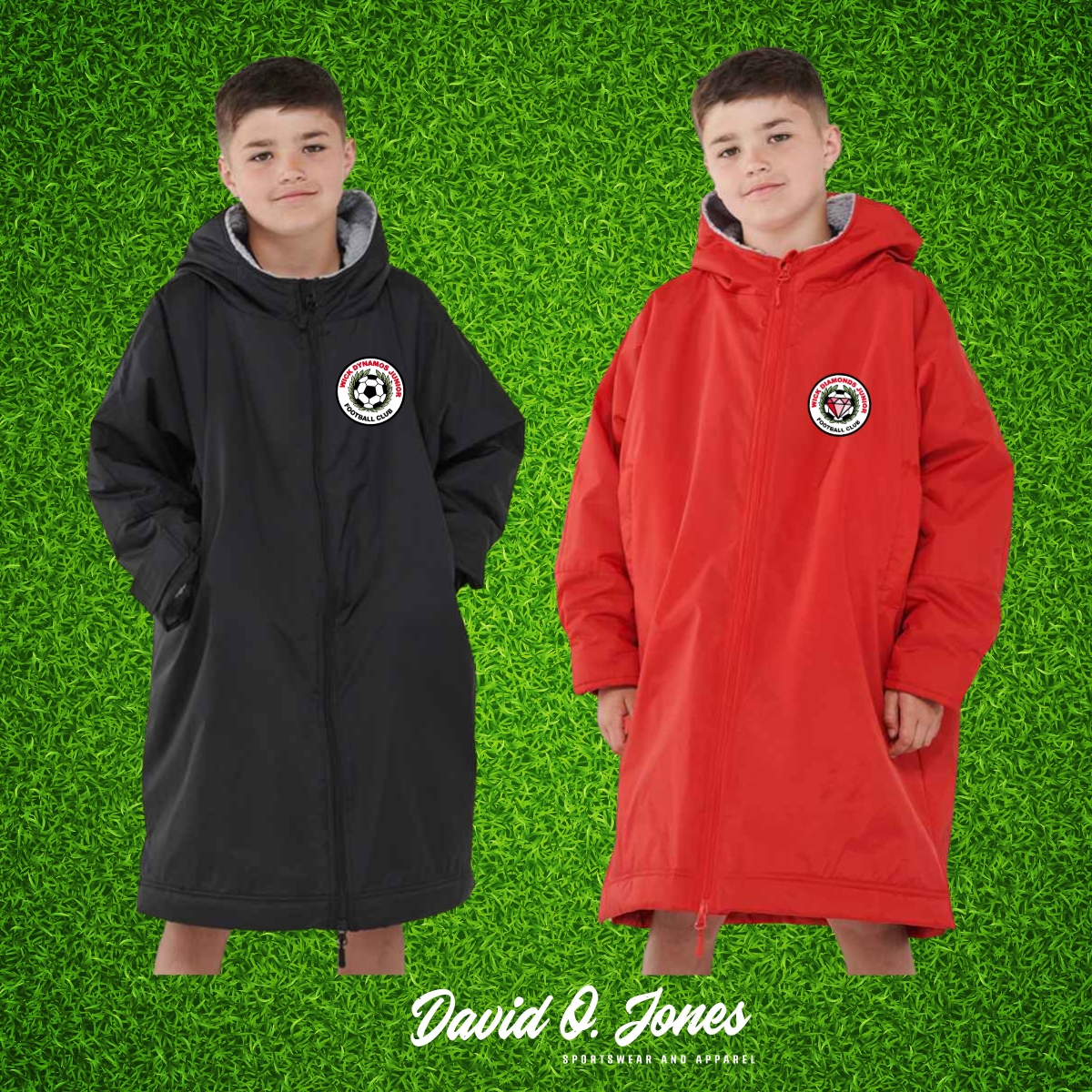 Wick Dynamos // Diamonds All Weather Robe Junior