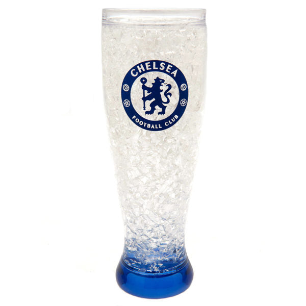 Football Teams Slim Pint Glass Freezer Mug Chelsea, Liverpool, Arsenal, Man City