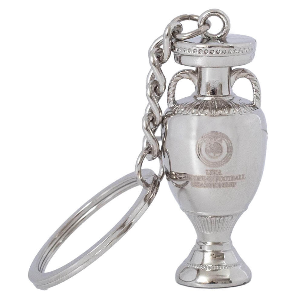 UEFA Euro 2024 3D Trophy Keyring David O Jones Online Sports