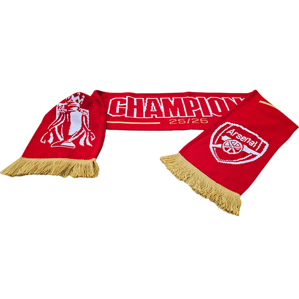 Arsenal FC Premier League Champions Scarf