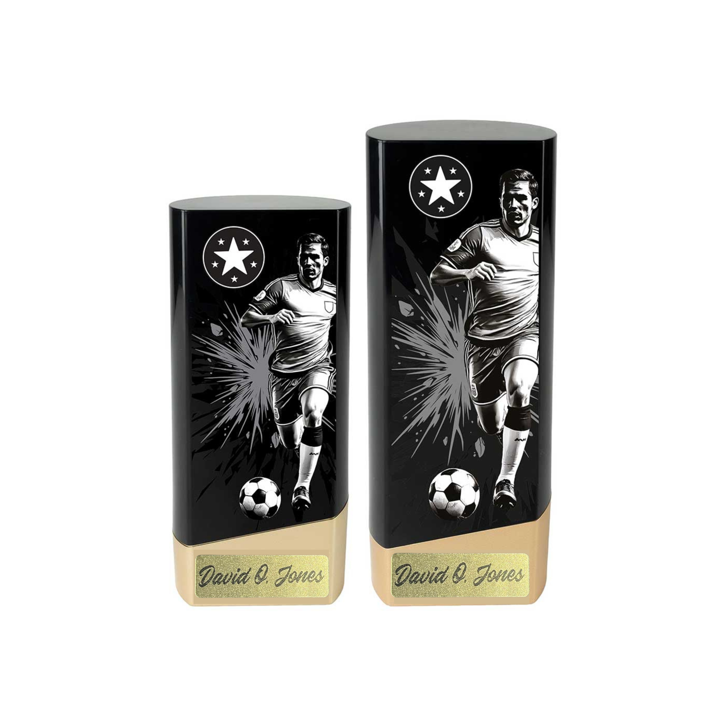 Prime Heavyweight Football Trophy - Mens - Black/Gold