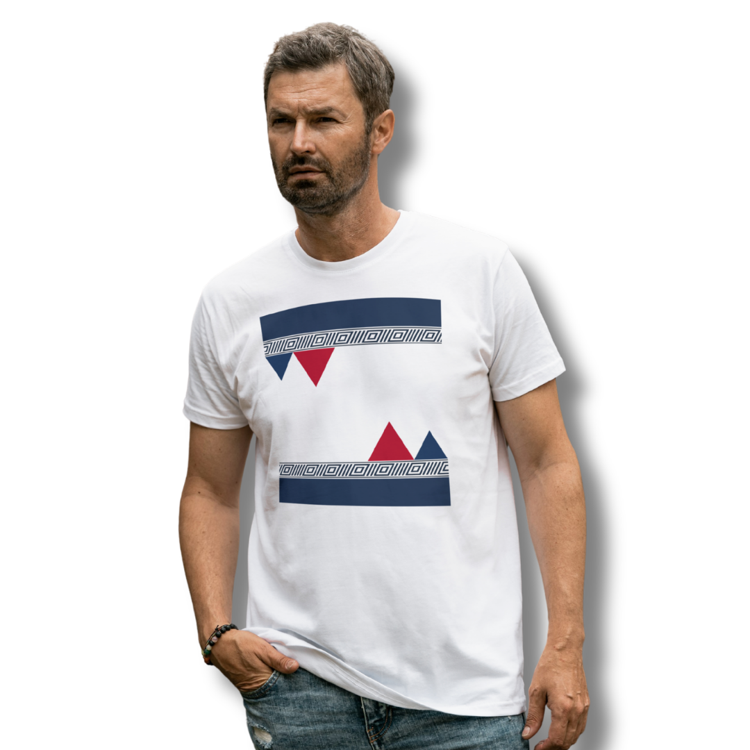 England 1990 Retro Football T-Shirt – Italia ’90 Inspired Graphic Tee (White)