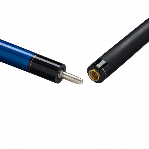 Powerglide POOL CUE EMANATE CARBON 10MM BLUE