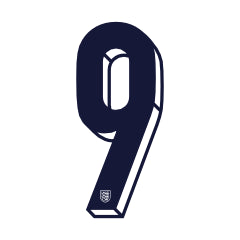 England Football shirt Euro 2024 Adult Navy/White Back Number