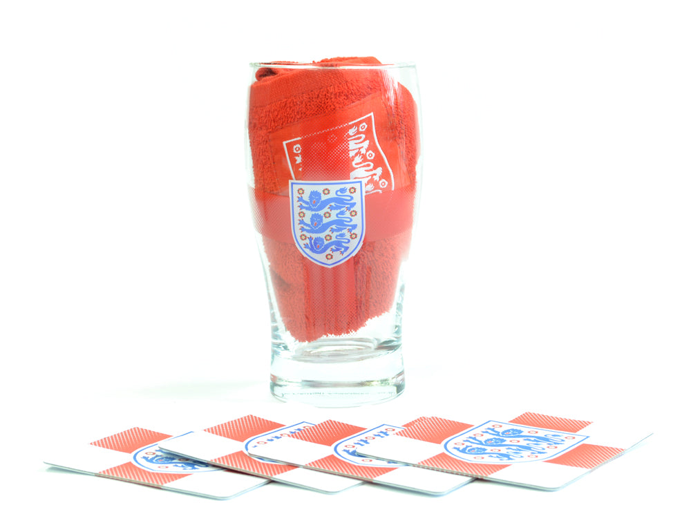ENGLAND Mini Bar Pint Glass Set - Euro 24