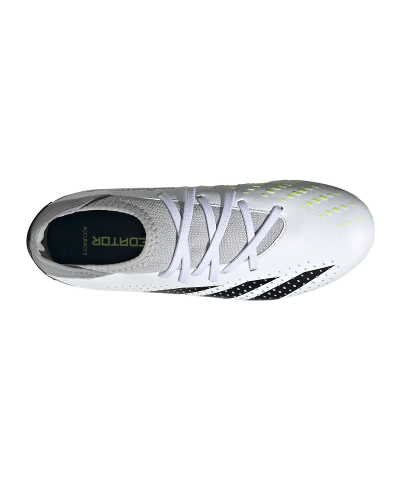 Adidas Predator Accuracy.3 FG Junior White Football Boots