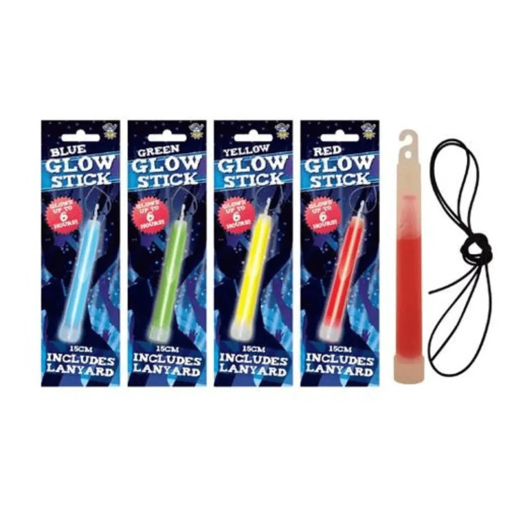 Glow Sticks (15cm) with Lanyards
