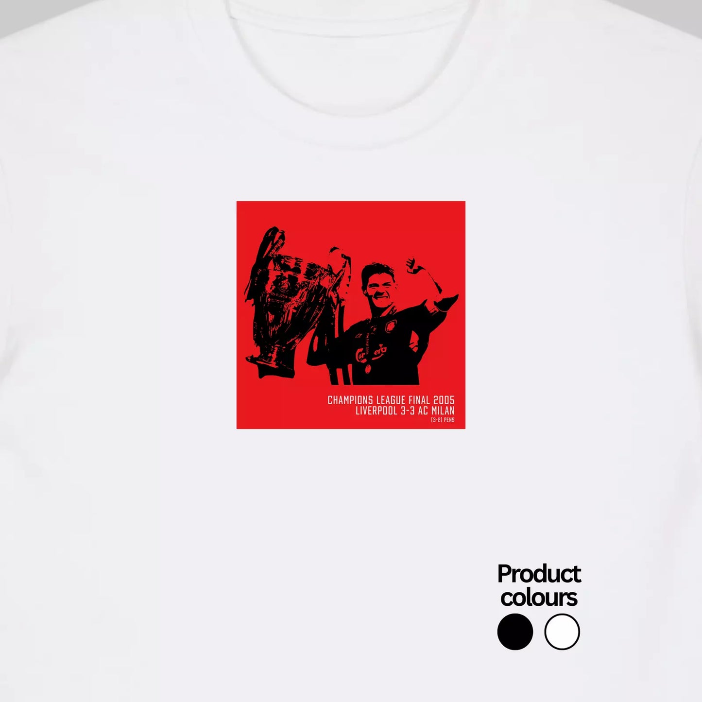 Retro Liverpool FC 2005 Champions League Victory T-Shirt - Adults