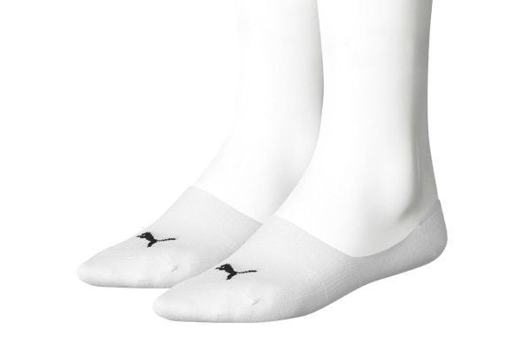 Puma 2 Pack Footie Sock - White