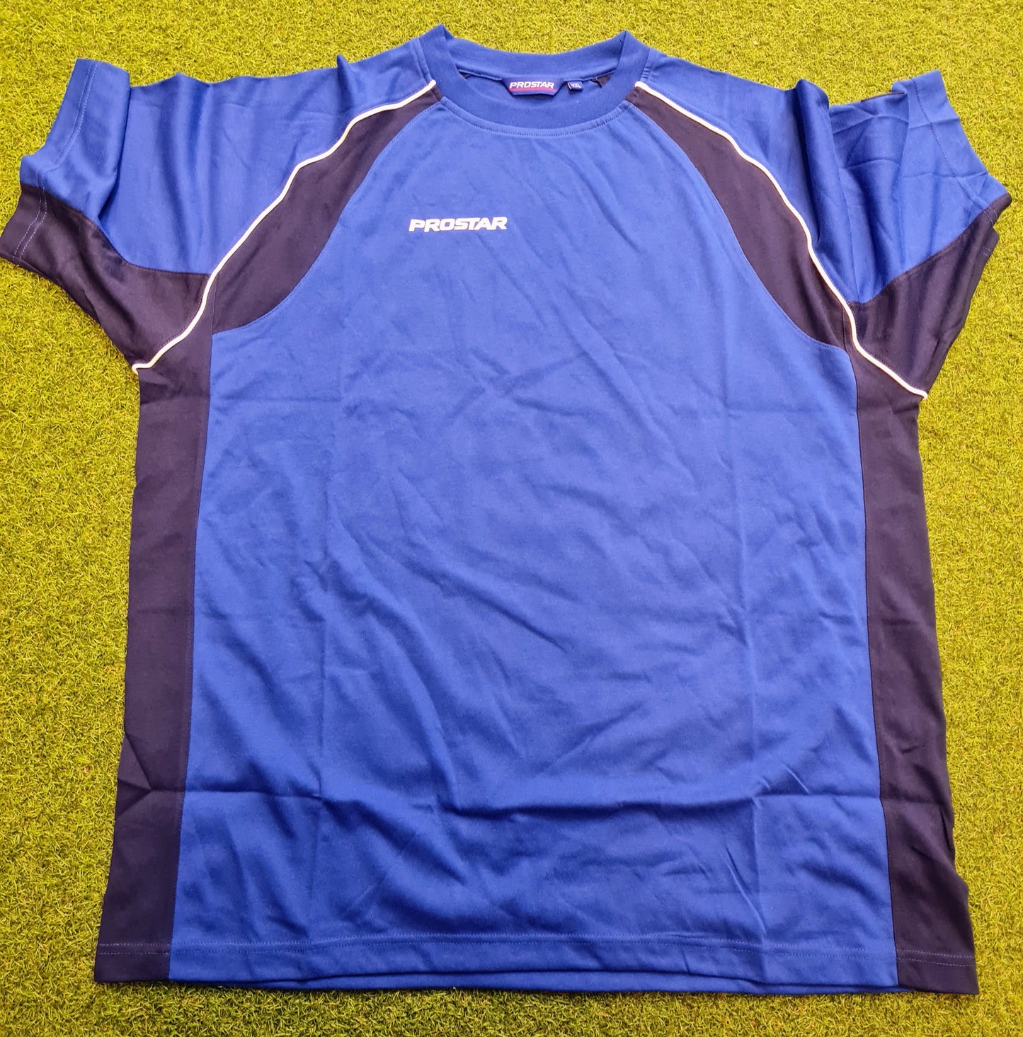 *Clearance* - Men's ProStar blue football jersey XX large