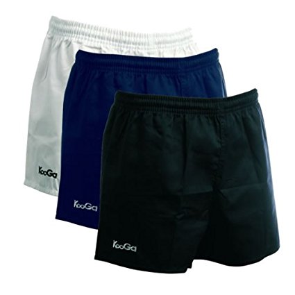 Kooga Murrayfield Rugby Shorts Black/white/navy blue