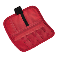 Unicorn midi velcro darts wallet black/red