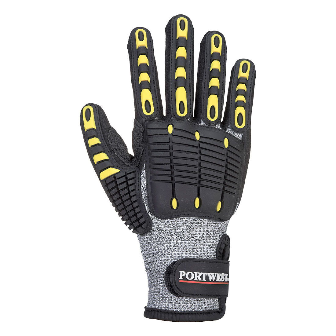 Portwest Workwear A722 - Anti Impact Cut Resistant Glove Grey/Black
