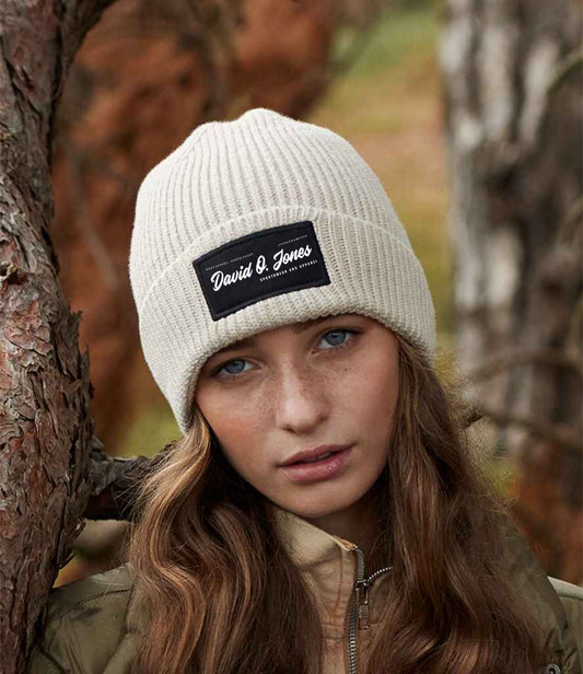 Personalised Fashion Patch Beanie