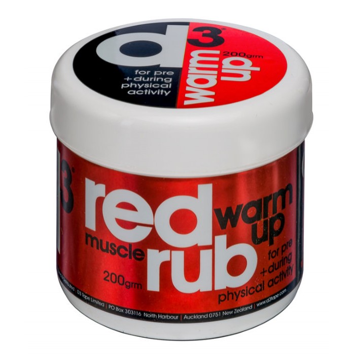 d3 Red Rub Warm Up 200grm