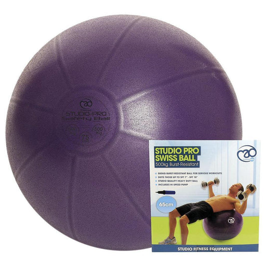 Yoga-Mad 500kg Swiss Gym Ball & Pump