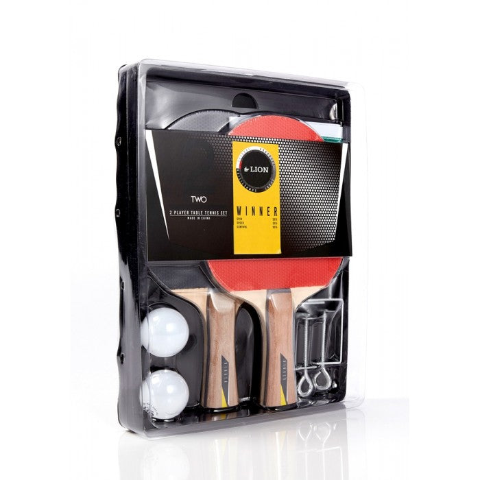 LION TS-307 TABLE TENNIS SET WINNER - 2 PLAYER