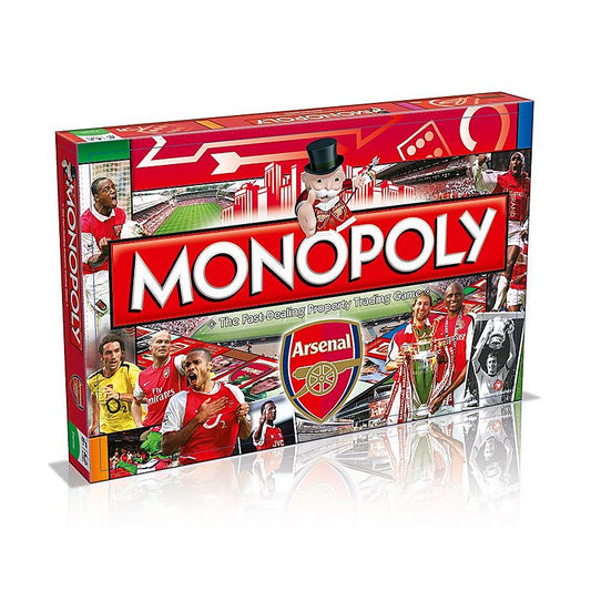 Monopoly ARSENAL FC themed Edition classic Board Game great gift for gooners fans