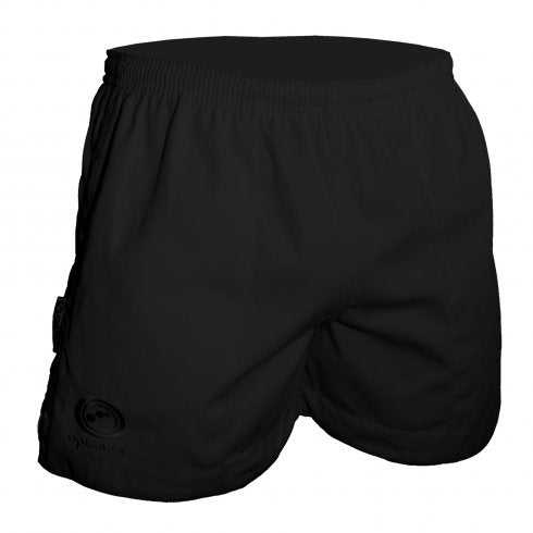 Optimum Auckland black rugby shorts junior