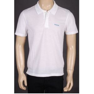 Reebok white mens polo size small