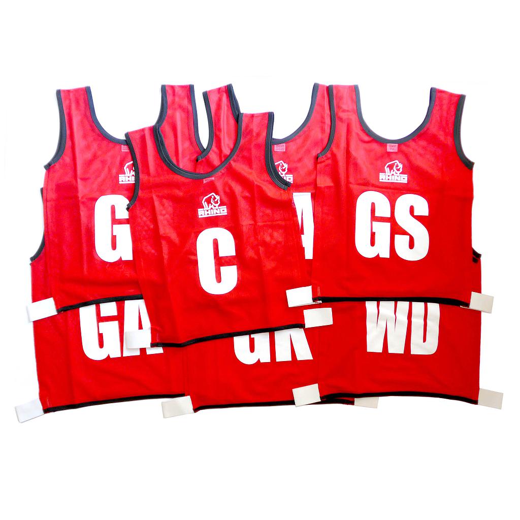 Rhino Netball Bibs