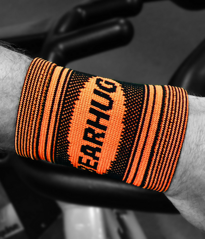 BEARHUG WRIST COMPRESSION SUPPORT SLEEVE FOR ARTHRITIC & SPORTS PAIN RELIEF - BAMBOO