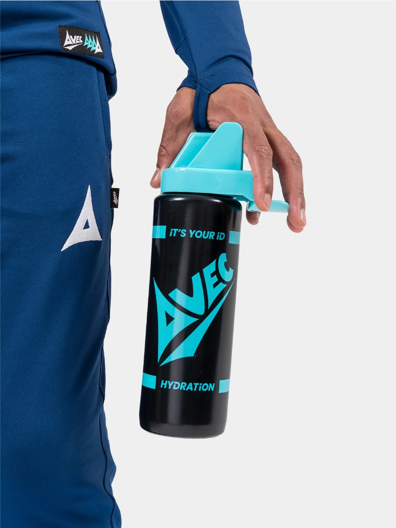 Avec HYGIENE Sports WATER BOTTLE 1 Litre - Black