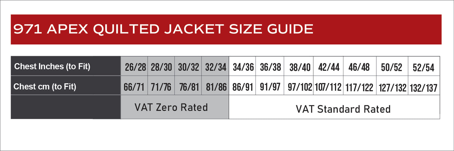 Sports Winter Apex Thermal Jacket - Black or Navy