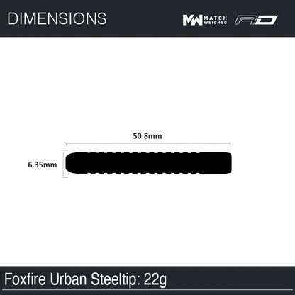 Winmau Foxfire 80% Tungsten Darts