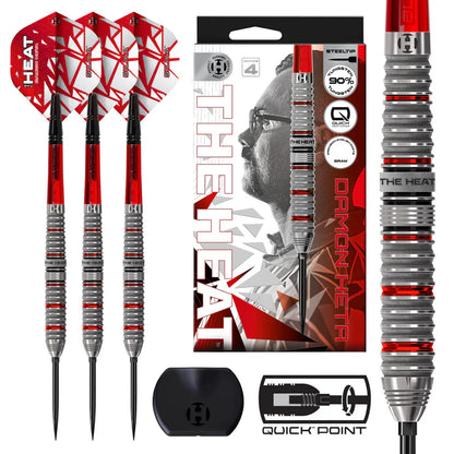 Harrows Damon Heta 90% Series 4 Quick Point Darts Set