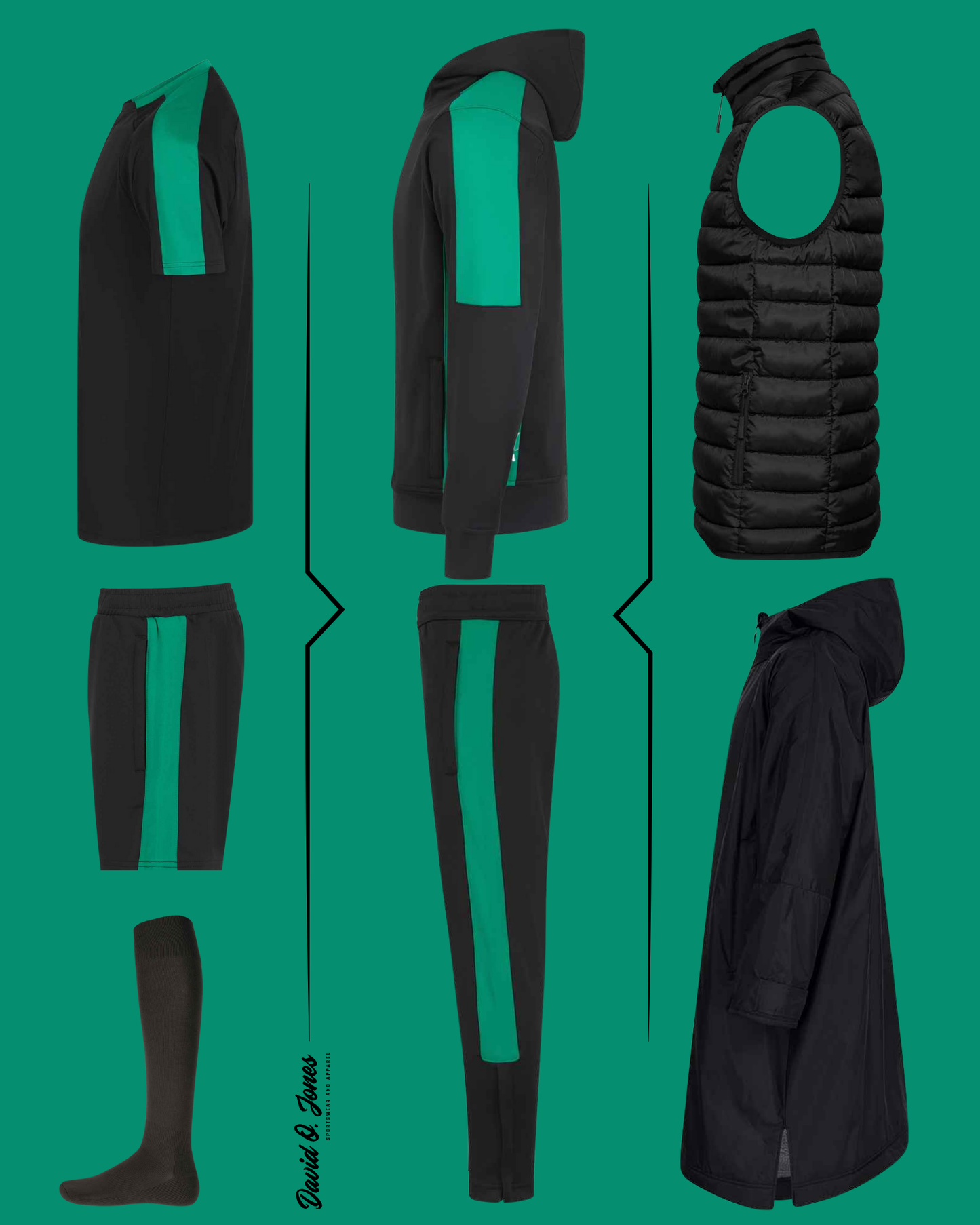 Ultimate Coaches Pack – Complete 7-Piece Sportswear Bundle -7 Colour Options.