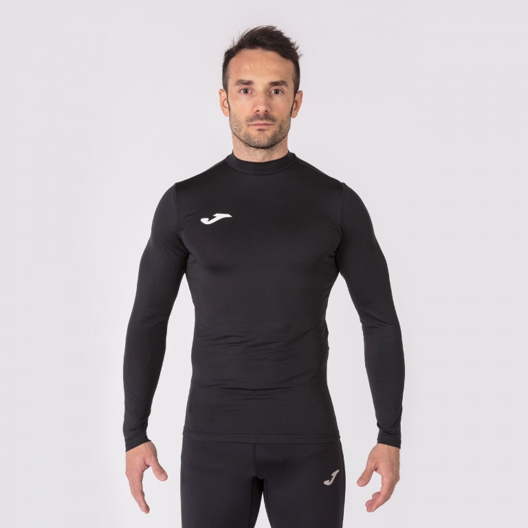 Joma Brama Academy Base layer long sleeve top - Black FREE BADGE AND INITIALS PRINT