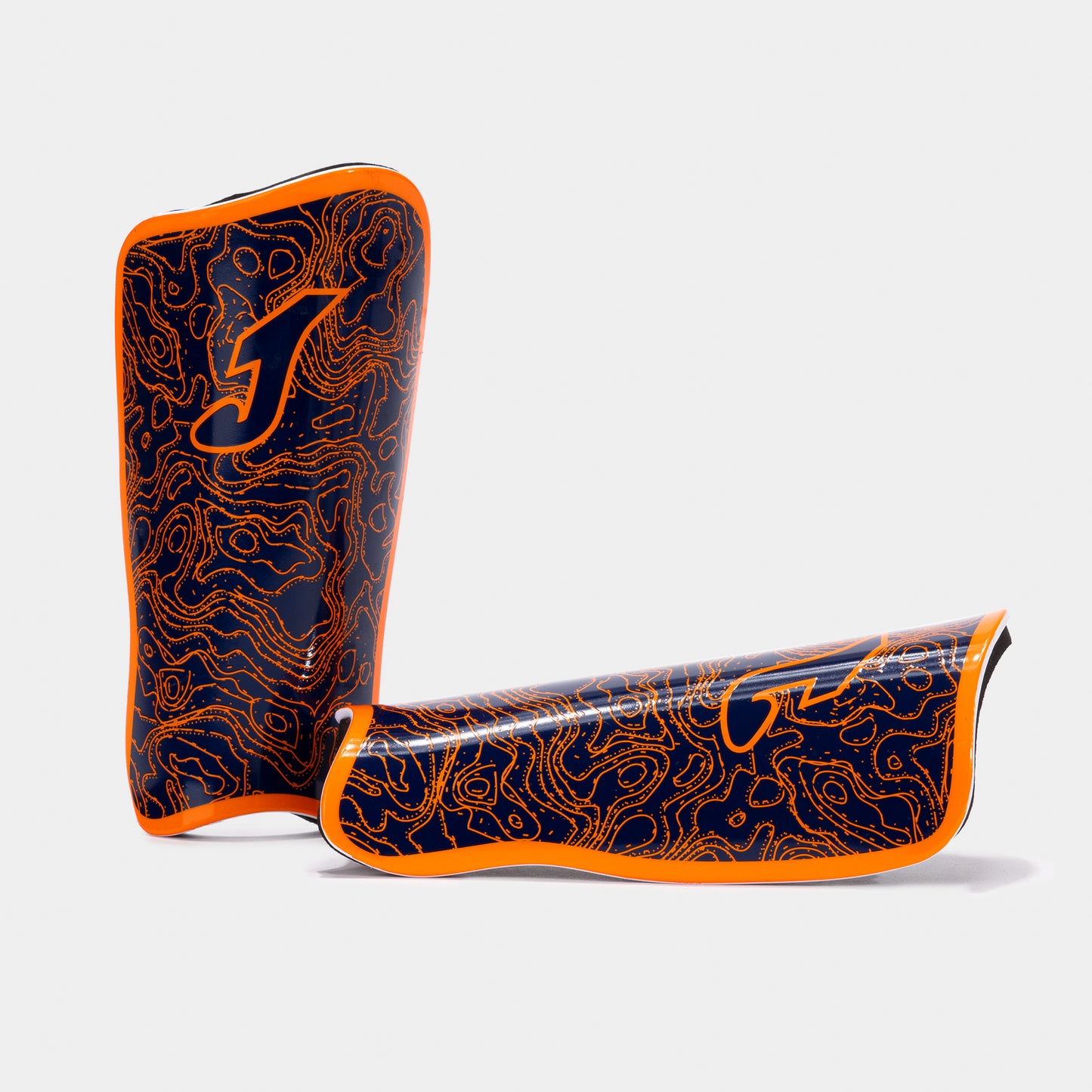 JOMA PANTHER SHIN GUARDS NAVY BLUE CORAL