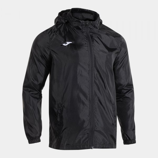 Joma Rain Jacket – Black | Free Club Badge Printing